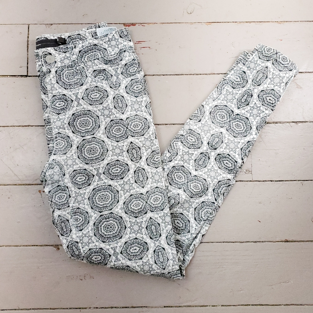 Levi's printed skinny leg denim